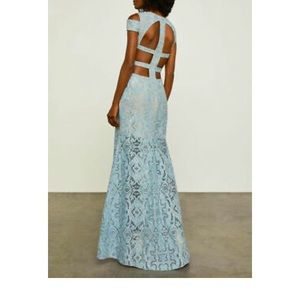 BCBG MAXAZRIA AVA CUTOUT DRESS